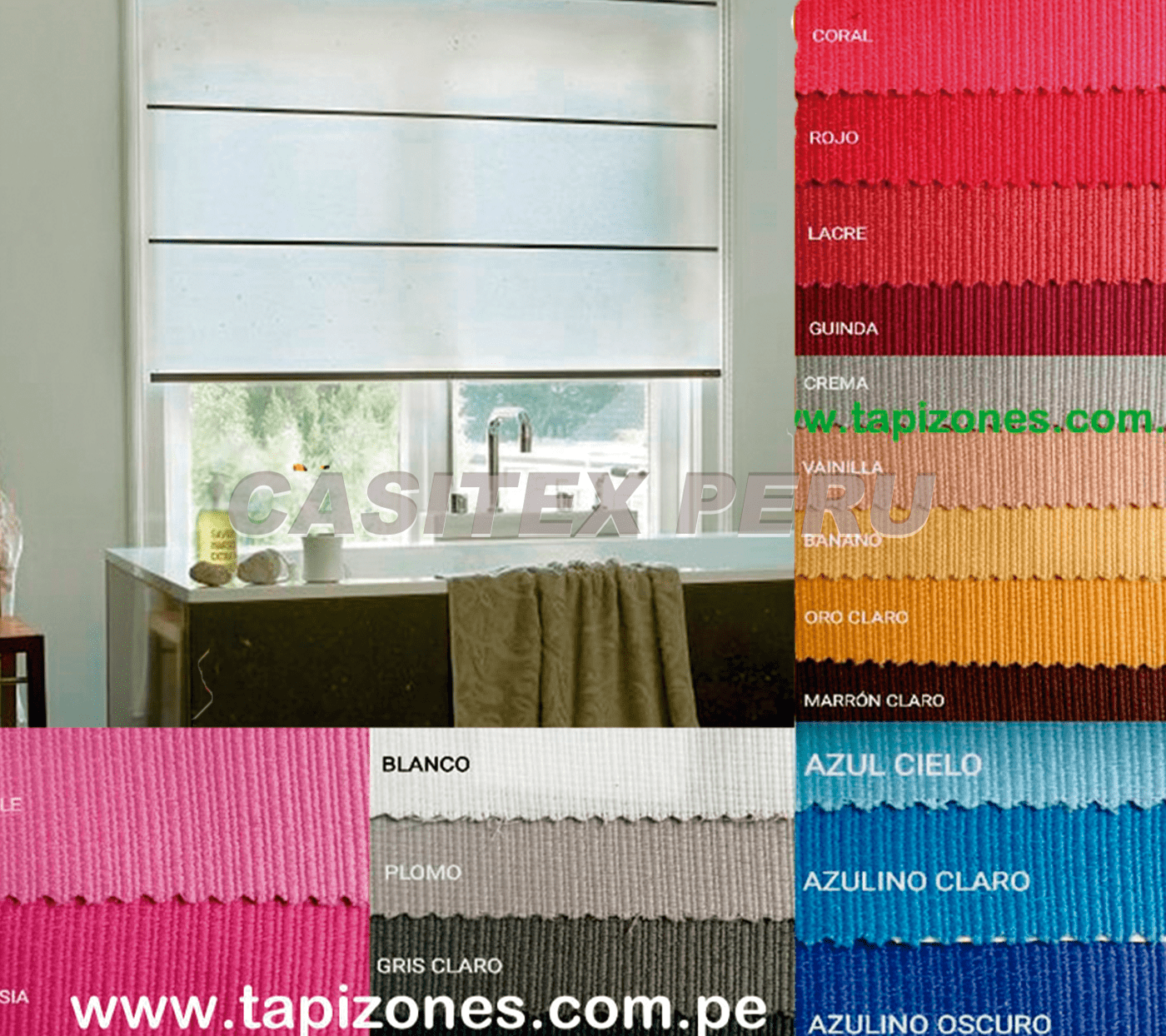 Cortinas Romanas Store Decoración Hogar Ventanas Tela Diseño Estilo Elegancia Funcionalidad Instalación Iluminación Privacidad Personalización